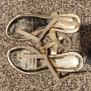 Gianni Bini sparkle sandles